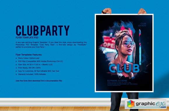 Club Night Party Flyer 2872731