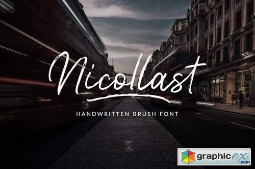 Nicollast Handwritten Brush Font