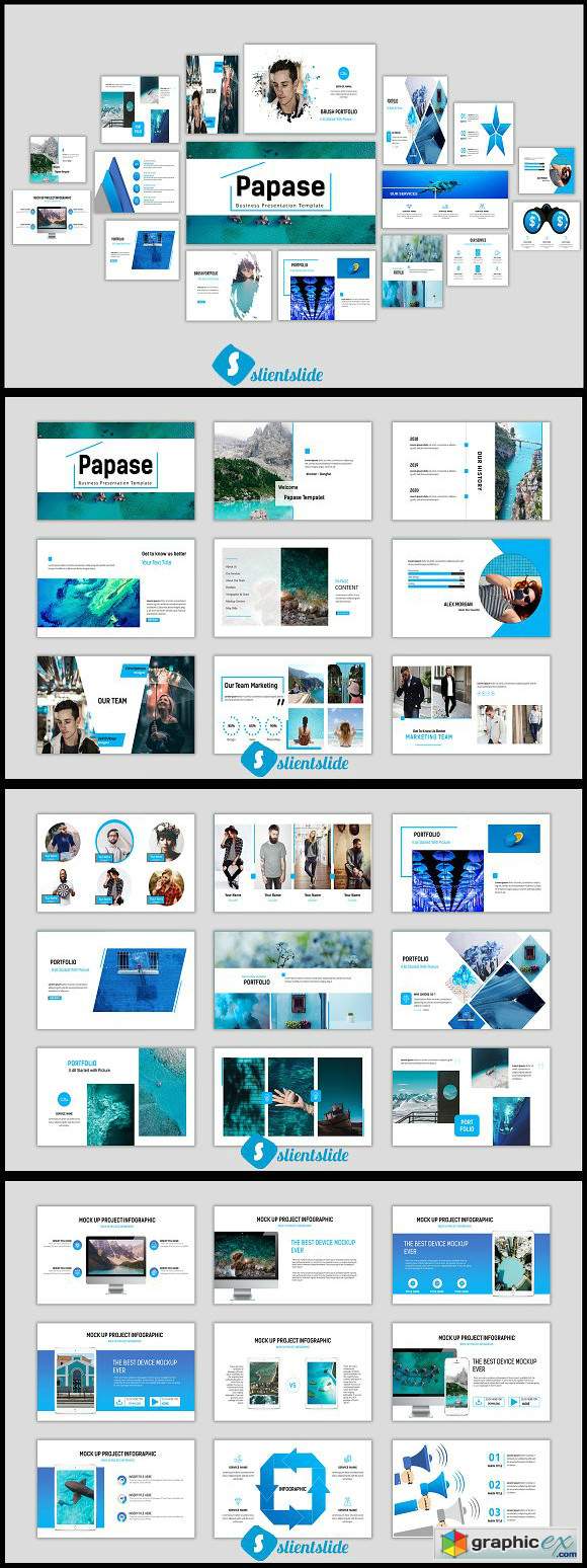 Papase Business Powerpoint Template