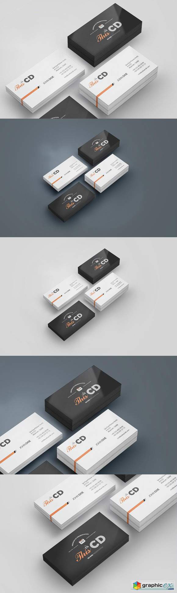 Branding Identity Card Mock-up 2