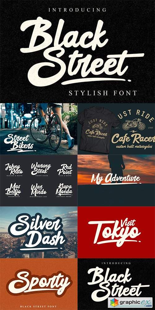 Black Street Font