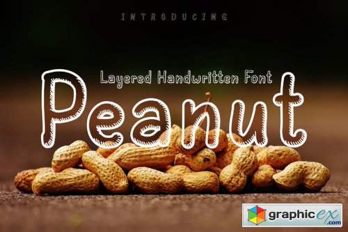 Peanut Family - 2 Fonts