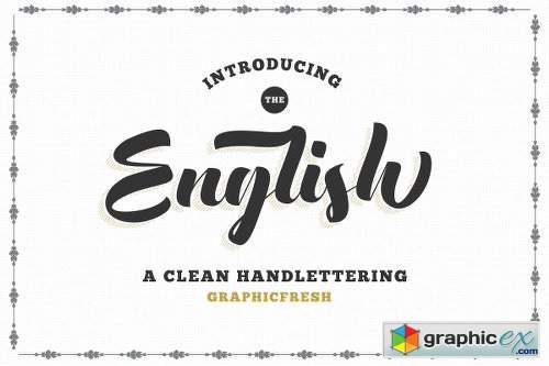 The English Font - Vintage Lettering