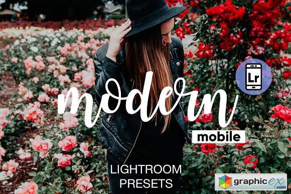 Modern Lightroom CC Mobile Presets