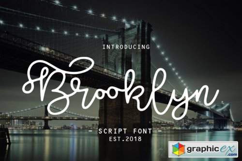 Brooklyn Script Font