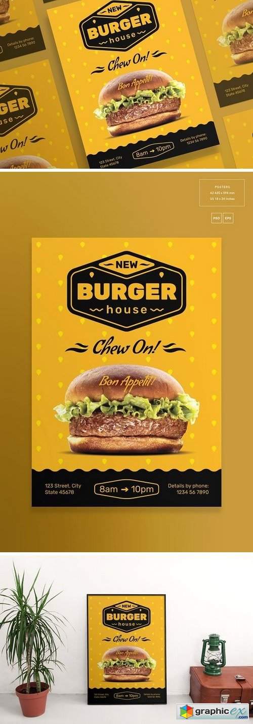 Posters | Burger House
