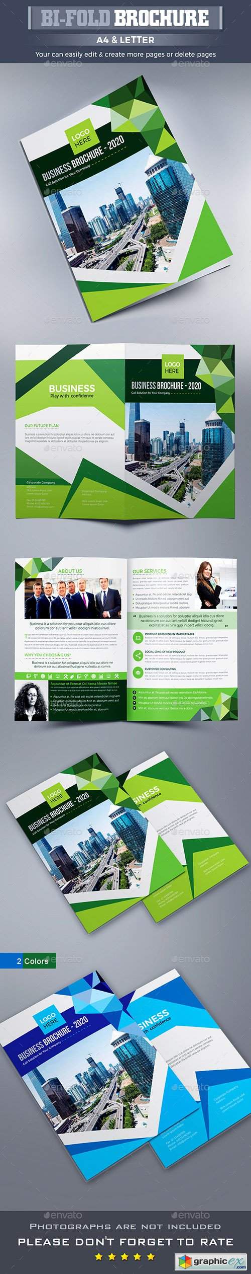Corporate Bi-fold Brochure 22550011
