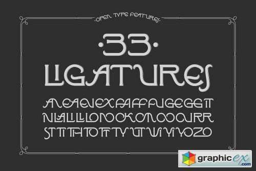 Affair Typeface & Graphics