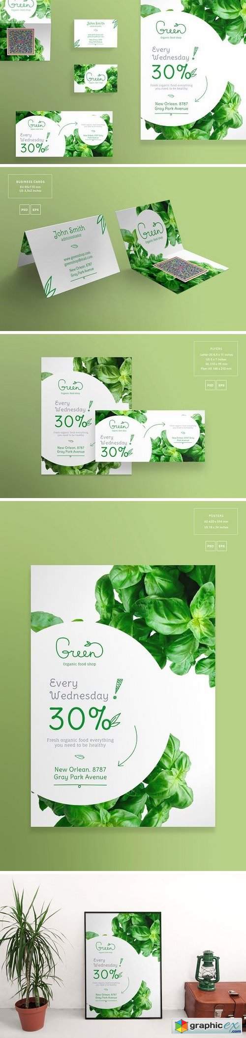 Print Pack | Green Shop