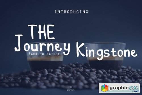 The Journey Kingstone Font