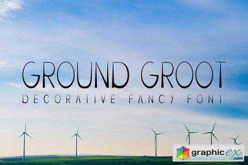 Ground Groot - Font