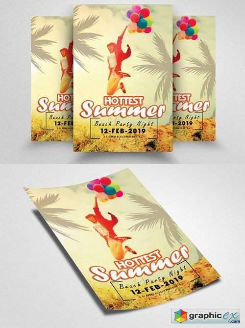 Summer Fun Party Flyer 1519450