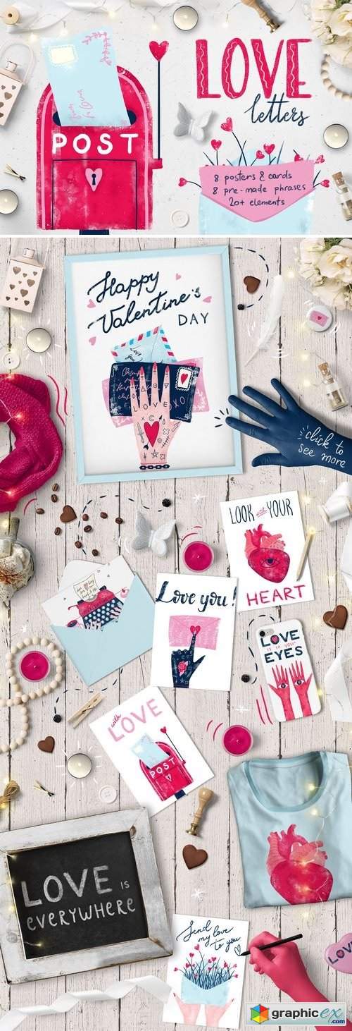 Love letters :: posters & cards