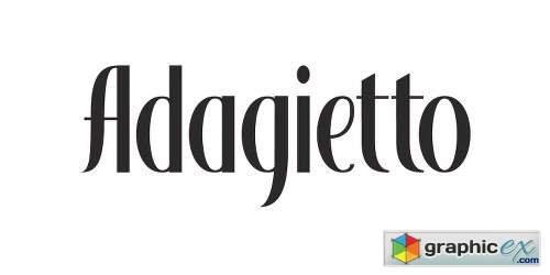Adagietto Font