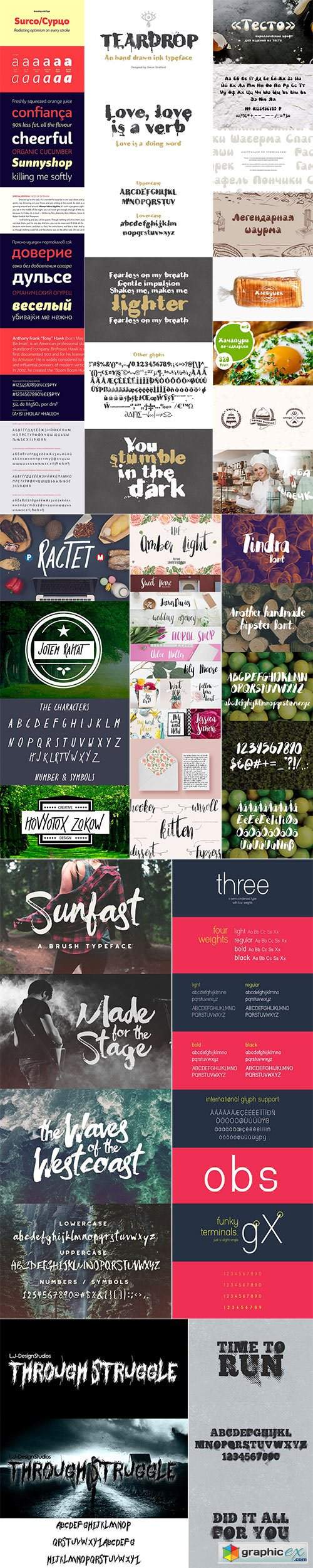 Mix Fonts Bundle 59