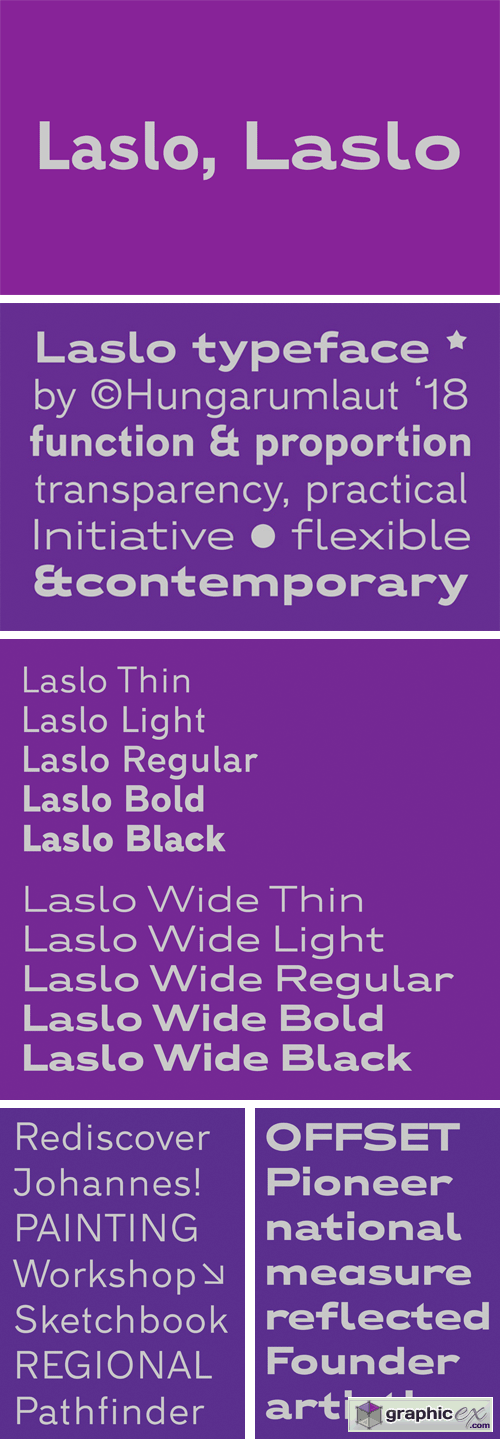 Laslo Font Family