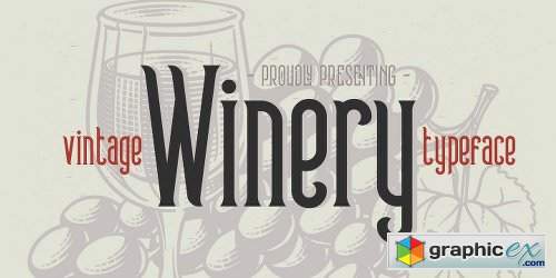Winery Font