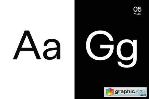 Exensa Grotesk Typeface + Web Fonts