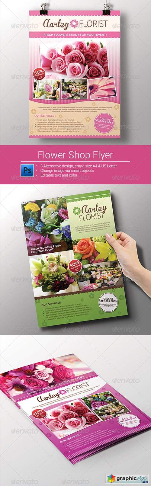 Flower Shop Flyer / Magazine Ad