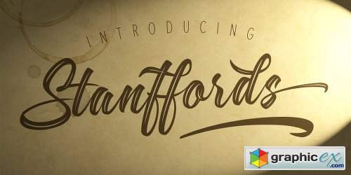 Stanffords Font Family - 5 Fonts