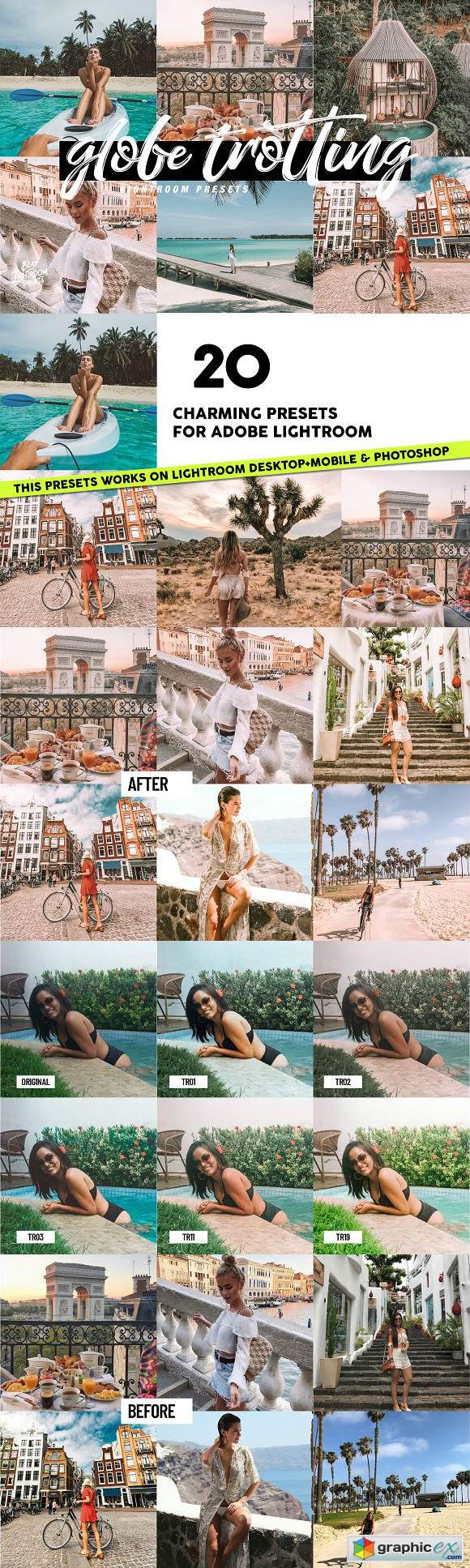 Travel Blogger instagram presets
