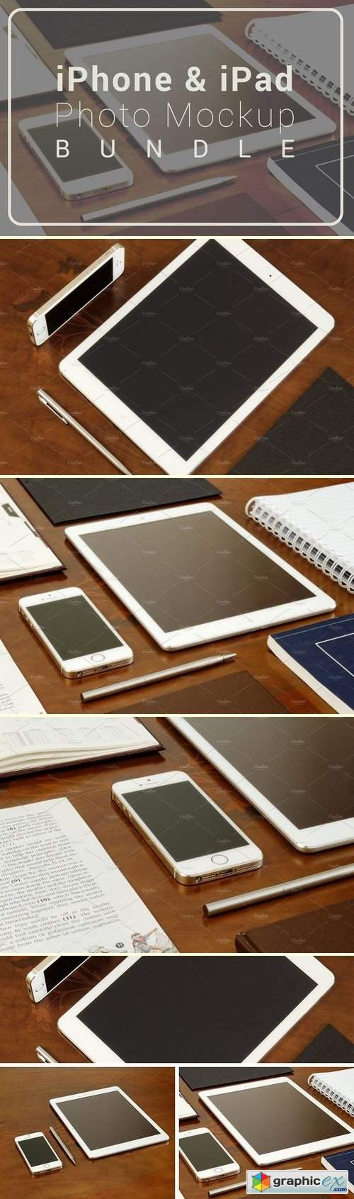 iPhone & iPad - Photo Mockup Bundle
