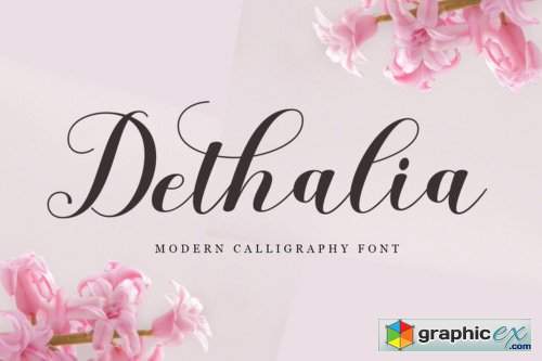 Dethalia Script Font