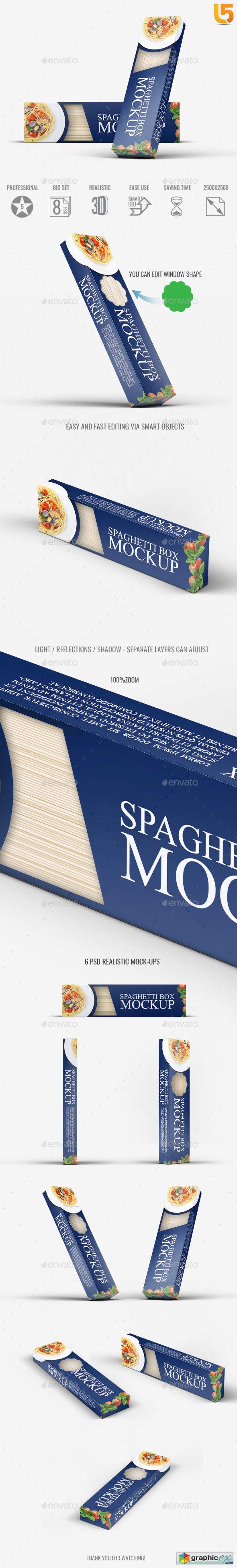 Spaghetti Box Mock-up