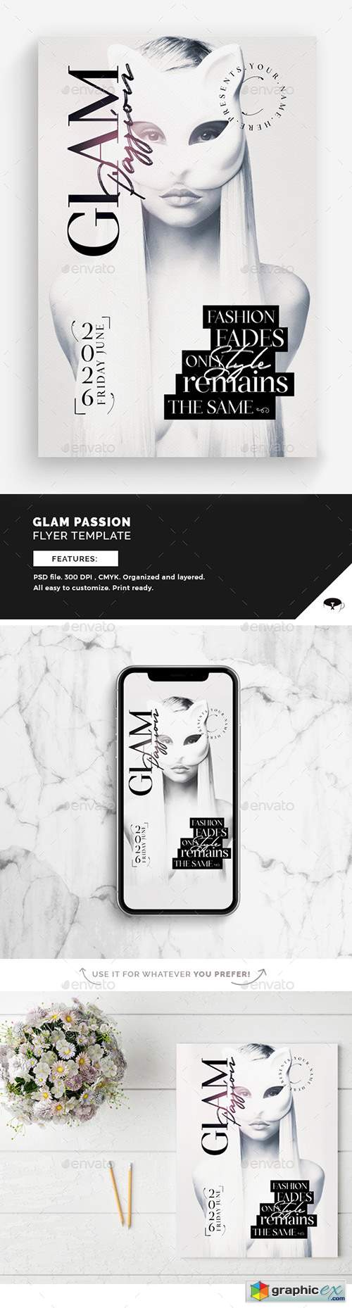 Glam Passion Flyer Template