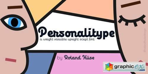 Personalitype Font Family - 5 Fonts