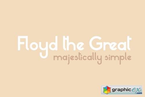 Floyd the Great - Multilingual Sans