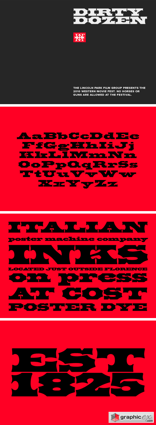 P22 Tuscan Expanded Font