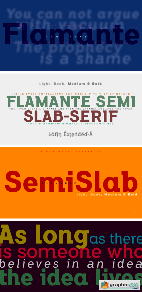Flamante SemiSlab Full Family