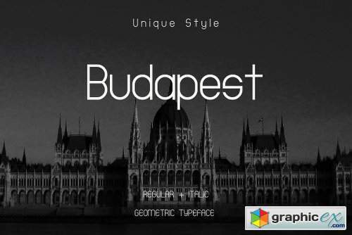 Budapest Regular + Italic Font