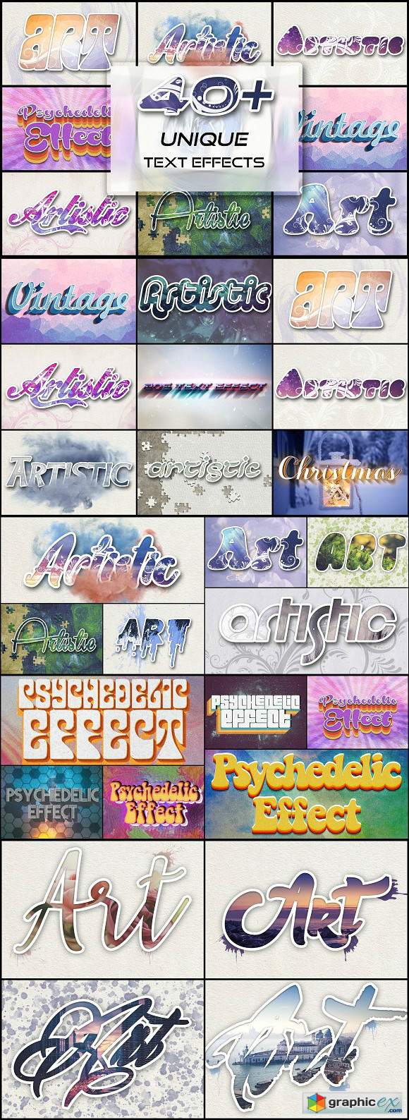 40+ Unique Text Effects To Trendify