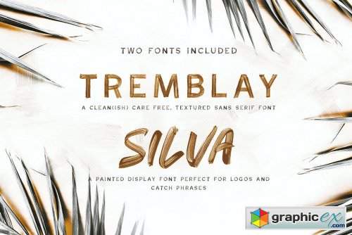 Stay Gold SVG Font Duo