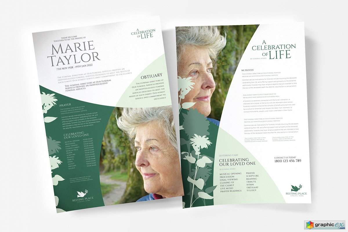 Funeral Service Templates Pack