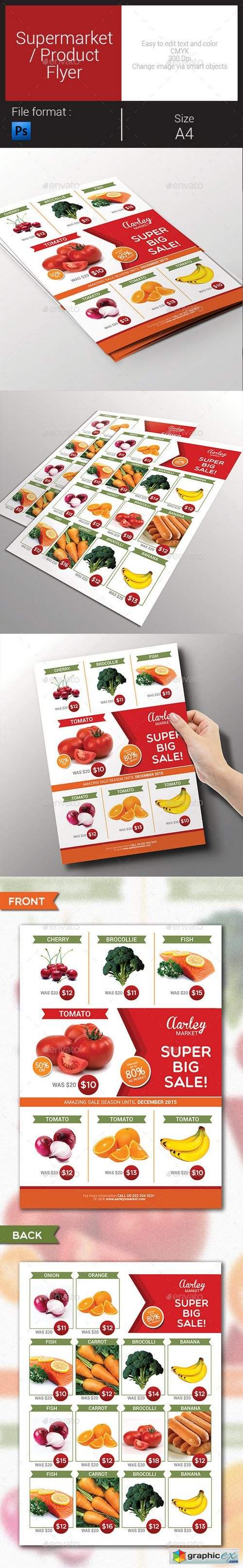 Supermarket / Product Flyer 9164447