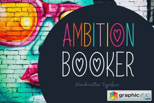 Ambition Booker Typeface