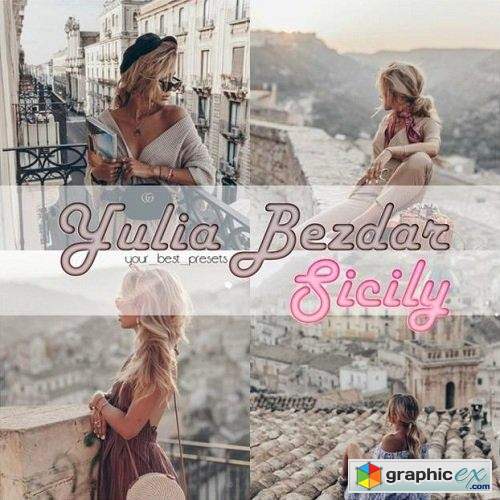 Yulia Bezdar - Sicily Desktop & Mobile Presets