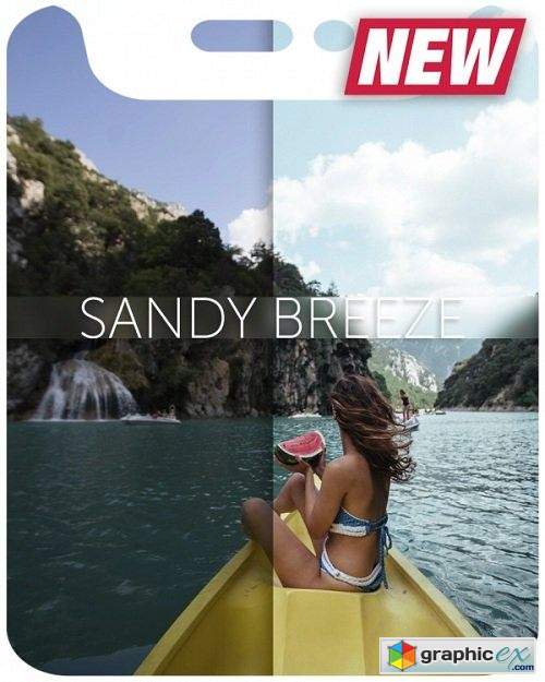 Katie.One - SANDY BREEZE Mobile & Desktop Lightroom Presets