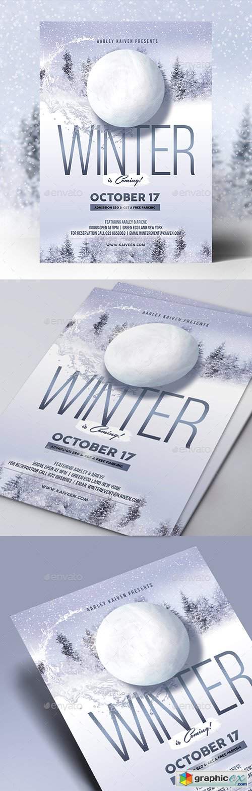 Winter Event Flyer 18547118