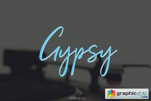 Gypsy Script Font
