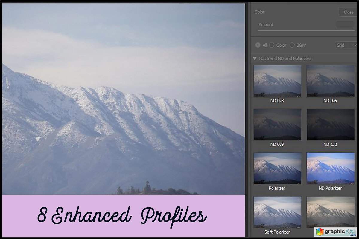 Lens ND & Polarizing Filters Profile