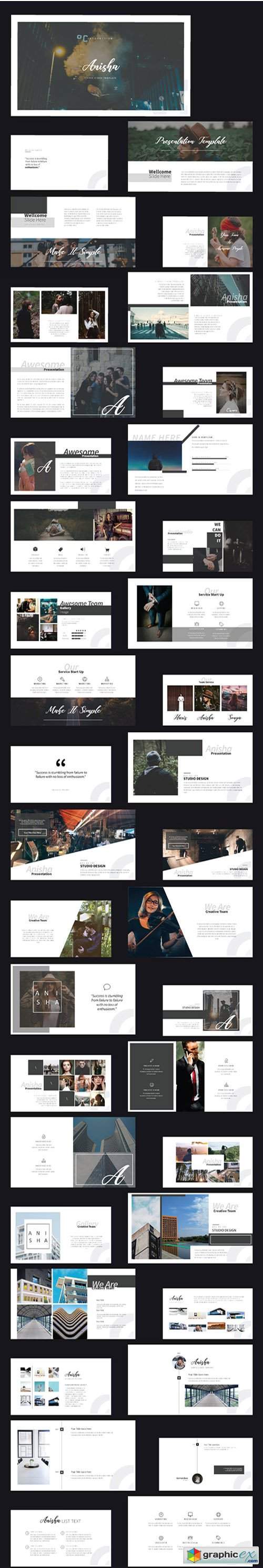 Anisha Powerpoint Template