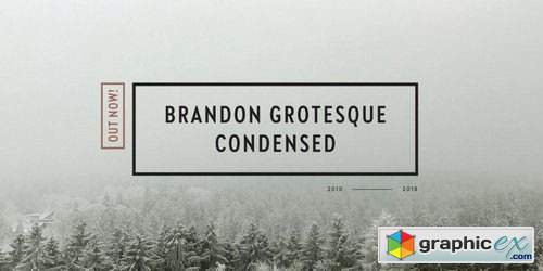 Brandon Grotesque Condensed Font Family