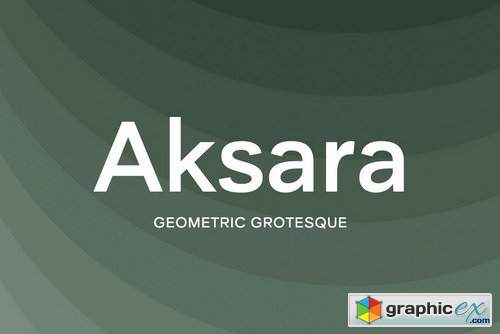 Aksara Font Family
