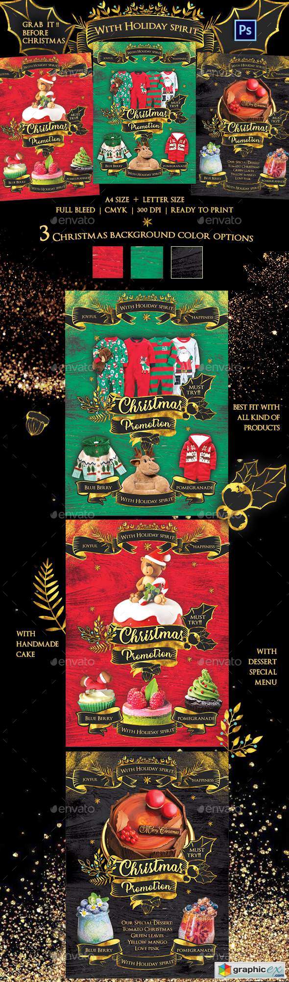 Christmas Promotion Flyer Template