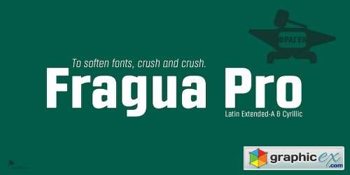 Fragua Pro Font Family - 14 Fonts