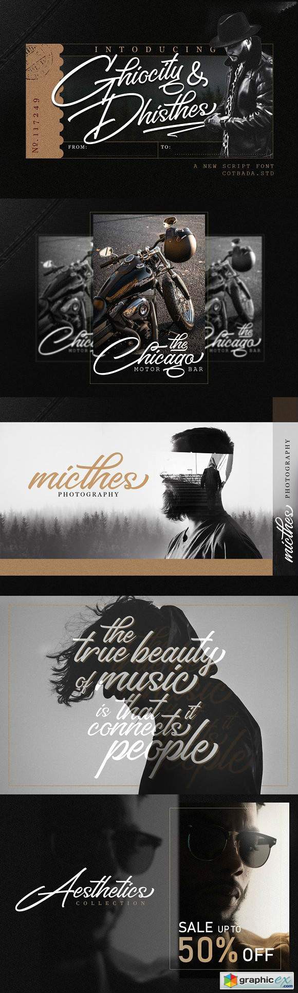 Ghiocity and Dhisthes Font Script